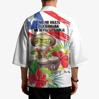 Coqui Frog Puerto Rico Kimono No No Suelte La Bandera