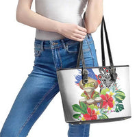 Coqui Frog Puerto Rico Leather Tote Bag No No Suelte La Bandera