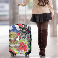 Coqui Frog Puerto Rico Luggage Cover No No Suelte La Bandera
