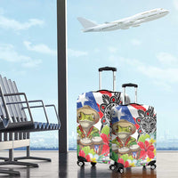 Coqui Frog Puerto Rico Luggage Cover No No Suelte La Bandera