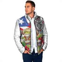 Coqui Frog Puerto Rico Padded Jacket No No Suelte La Bandera