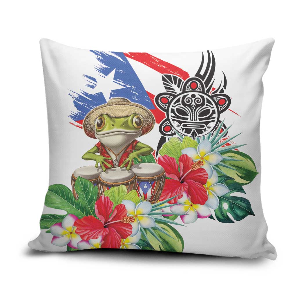 Coqui Frog Puerto Rico Pillow Cover No No Suelte La Bandera