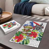 Coqui Frog Puerto Rico Puzzle No No Suelte La Bandera