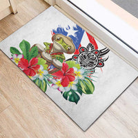 Coqui Frog Puerto Rico Rubber Doormat No No Suelte La Bandera