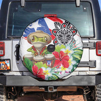 Coqui Frog Puerto Rico Spare Tire Cover No No Suelte La Bandera