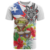 Coqui Frog Puerto Rico T Shirt No No Suelte La Bandera