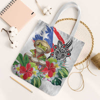 Coqui Frog Puerto Rico Tote Bag No No Suelte La Bandera