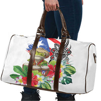 Coqui Frog Puerto Rico Travel Bag No No Suelte La Bandera