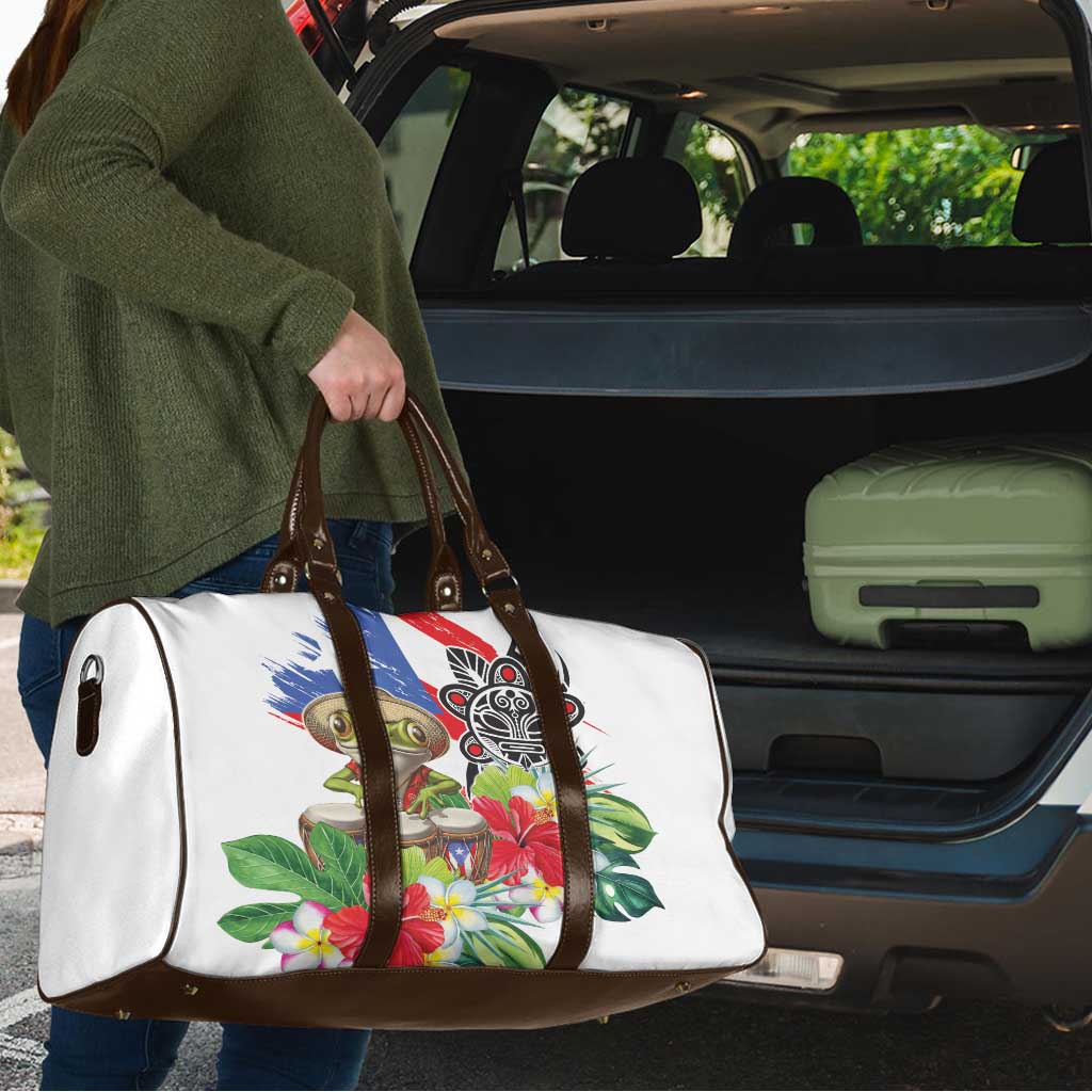 Coqui Frog Puerto Rico Travel Bag No No Suelte La Bandera