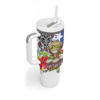 Coqui Frog Puerto Rico Tumbler With Handle No No Suelte La Bandera