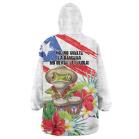 Coqui Frog Puerto Rico Wearable Blanket Hoodie No No Suelte La Bandera