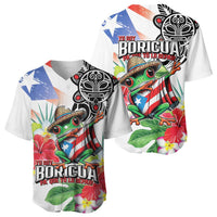 Puerto Rican Yo Soy Boricua Baseball Jersey