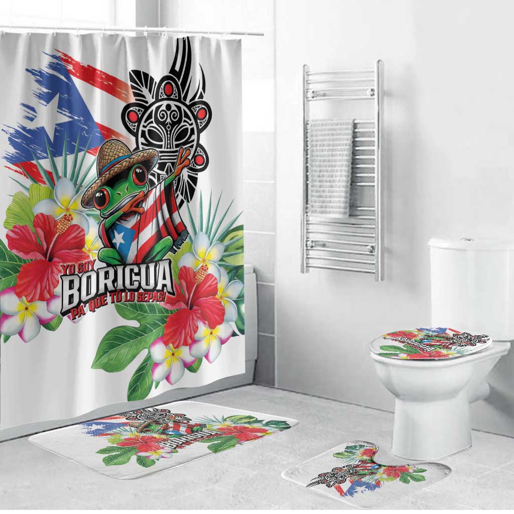 Puerto Rican Yo Soy Boricua Bathroom Set