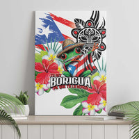 Puerto Rican Yo Soy Boricua Canvas Wall Art