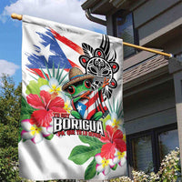 Puerto Rican Yo Soy Boricua Garden Flag