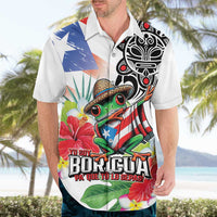 Puerto Rican Yo Soy Boricua Hawaiian Shirt