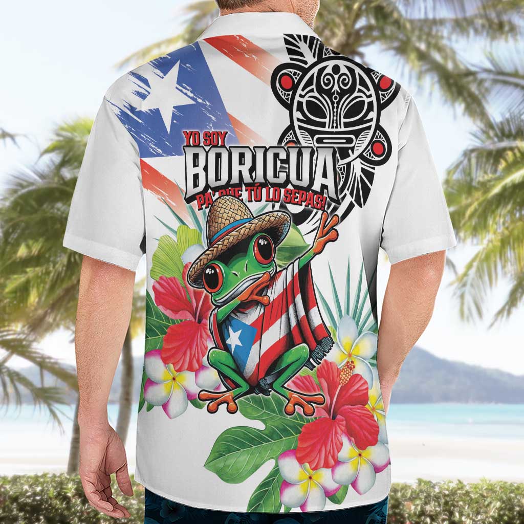 Puerto Rican Yo Soy Boricua Hawaiian Shirt