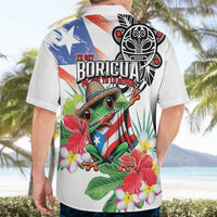 Puerto Rican Yo Soy Boricua Hawaiian Shirt