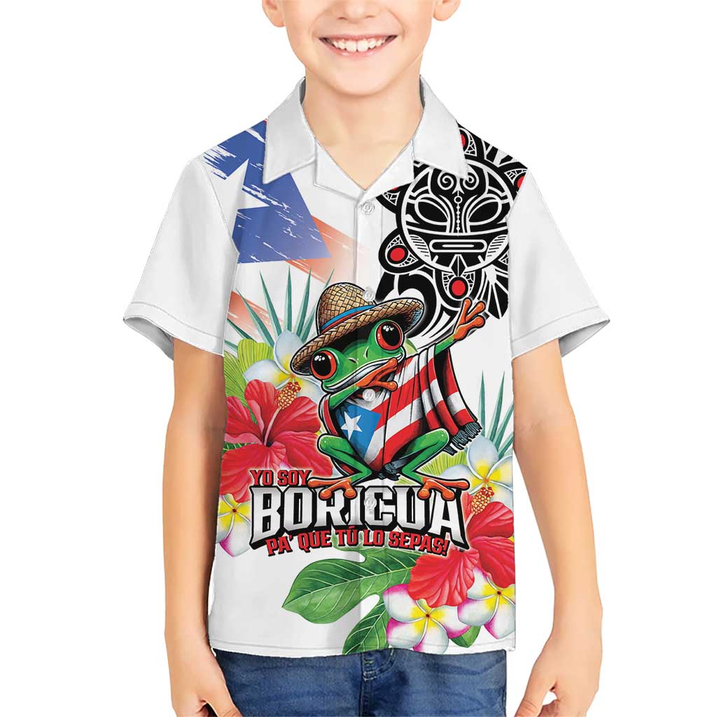 Puerto Rican Yo Soy Boricua Hawaiian Shirt