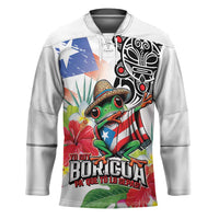 Puerto Rican Yo Soy Boricua Hockey Jersey