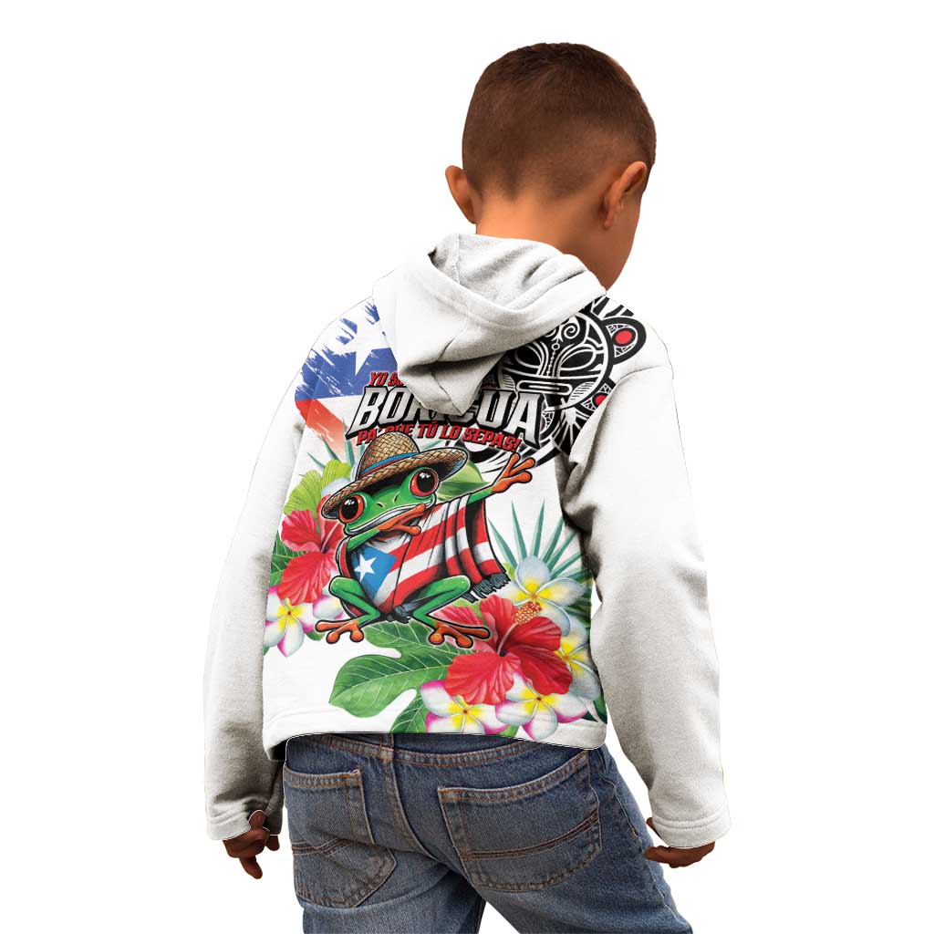 Puerto Rican Yo Soy Boricua Kid Hoodie