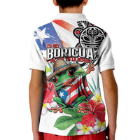 Puerto Rican Yo Soy Boricua Kid Polo Shirt