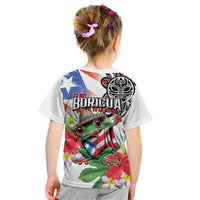 Puerto Rican Yo Soy Boricua Kid T Shirt