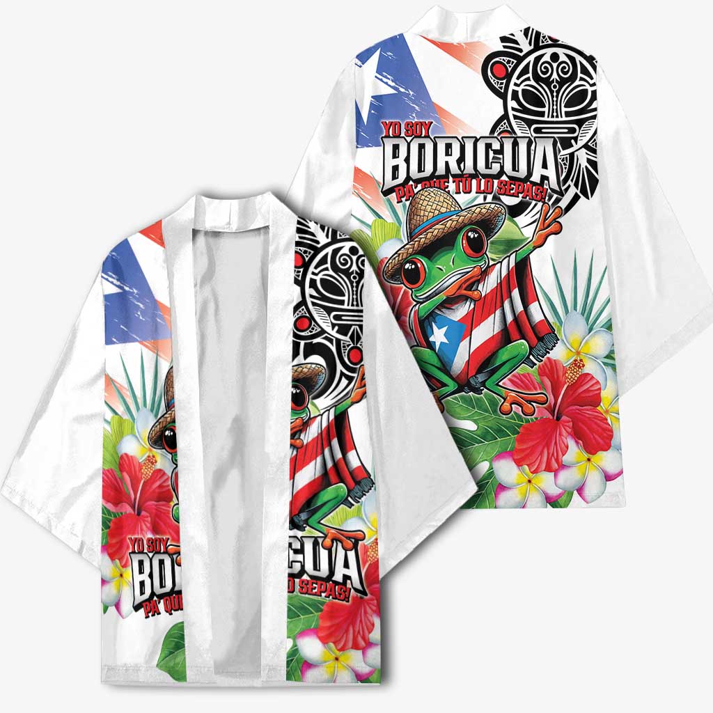 Puerto Rican Yo Soy Boricua Kimono