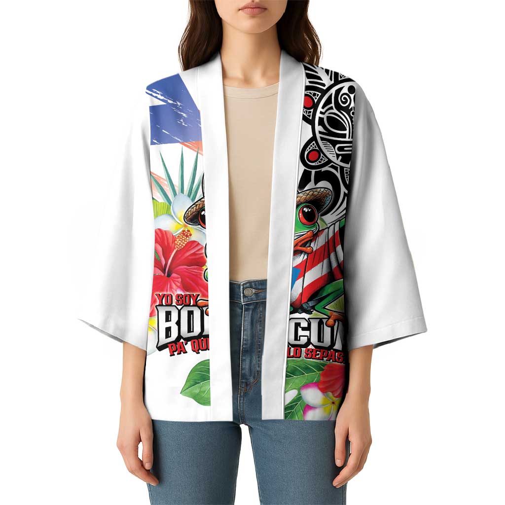 Puerto Rican Yo Soy Boricua Kimono