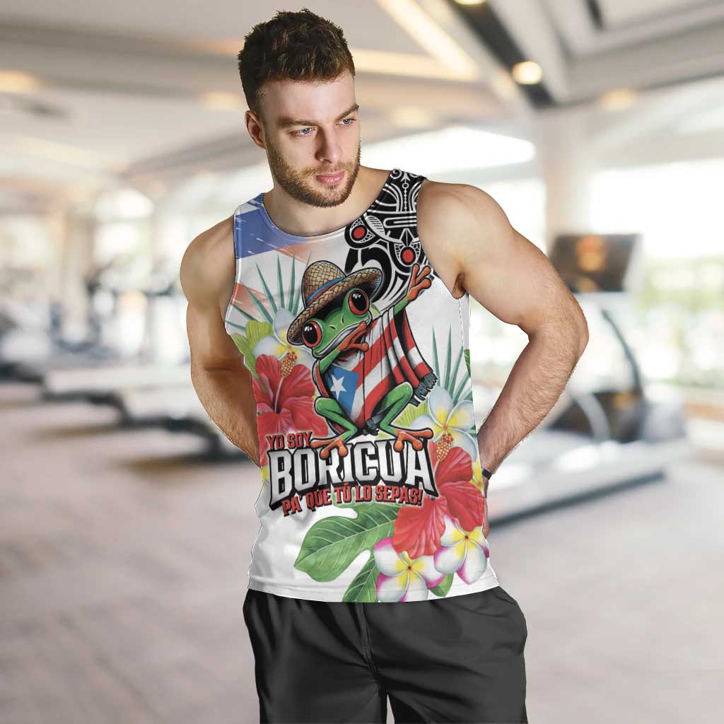Puerto Rican Yo Soy Boricua Men Tank Top