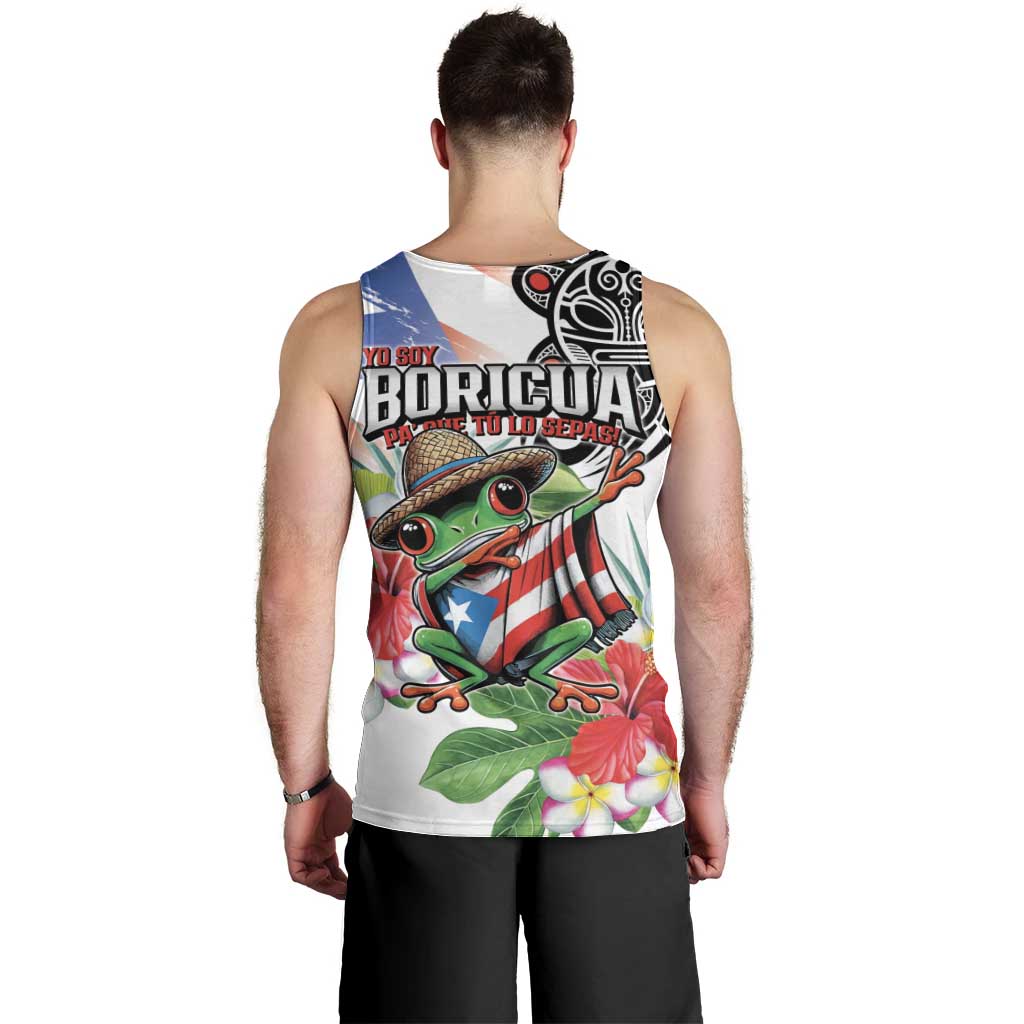 Puerto Rican Yo Soy Boricua Men Tank Top