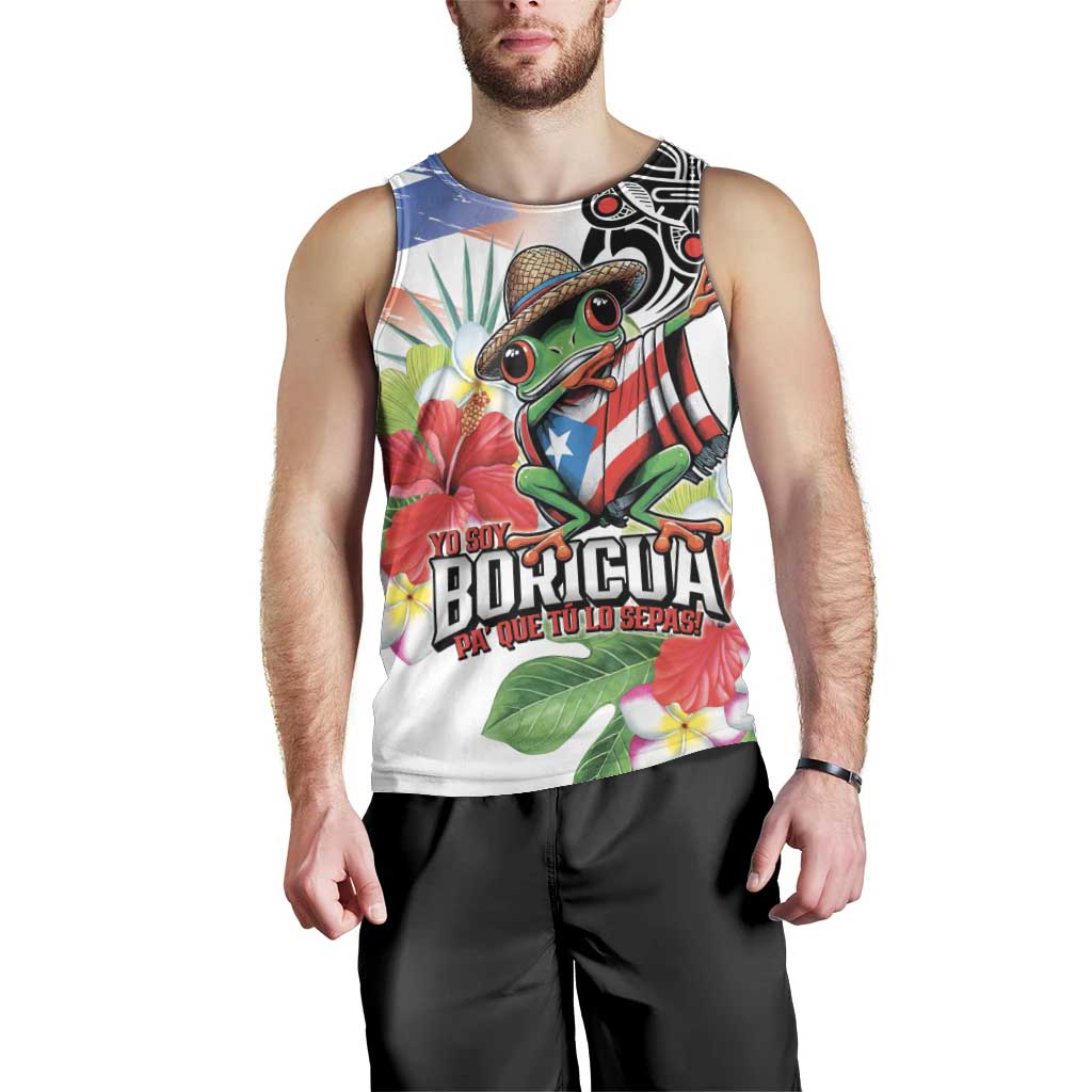 Puerto Rican Yo Soy Boricua Men Tank Top