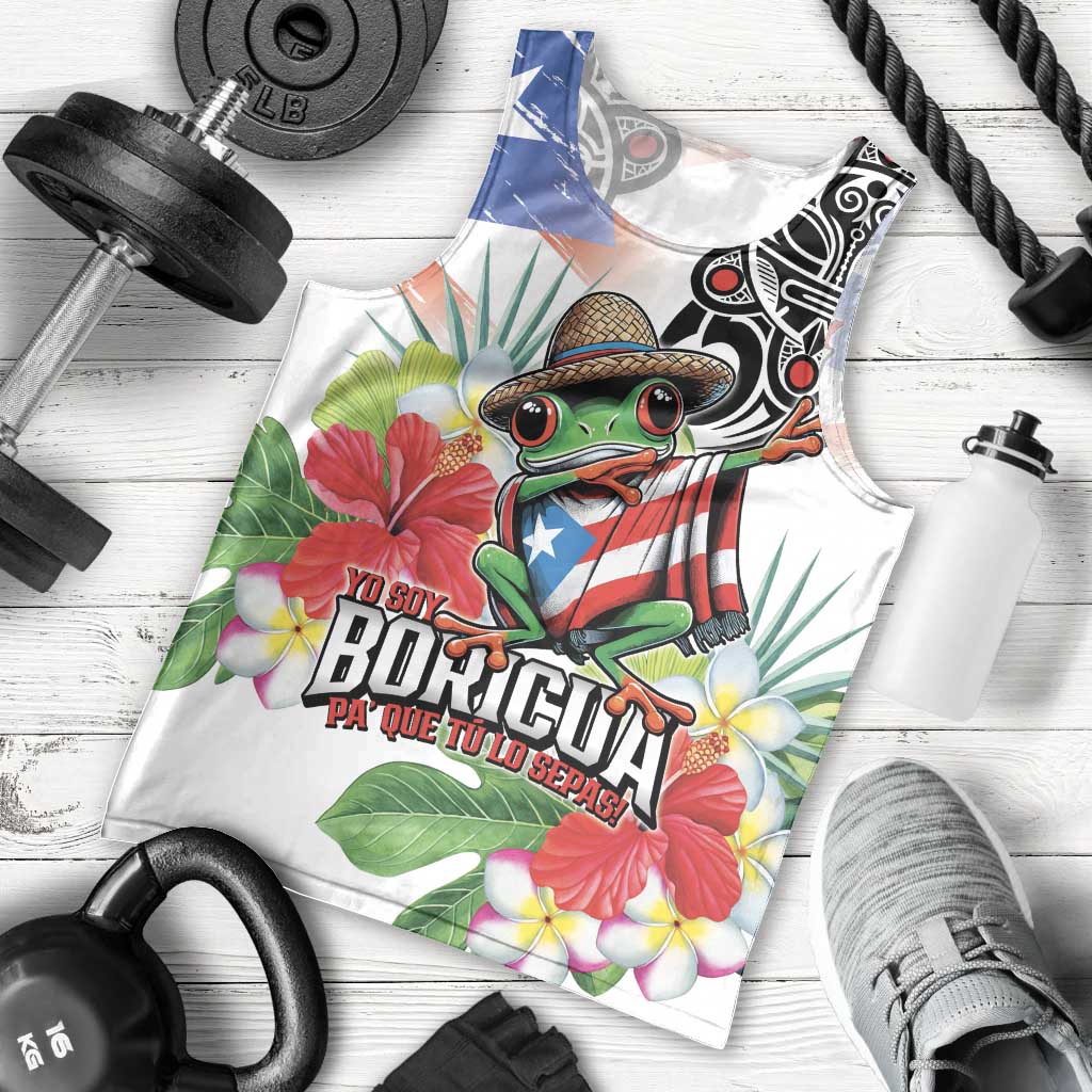 Puerto Rican Yo Soy Boricua Men Tank Top