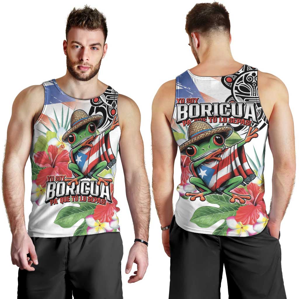 Puerto Rican Yo Soy Boricua Men Tank Top