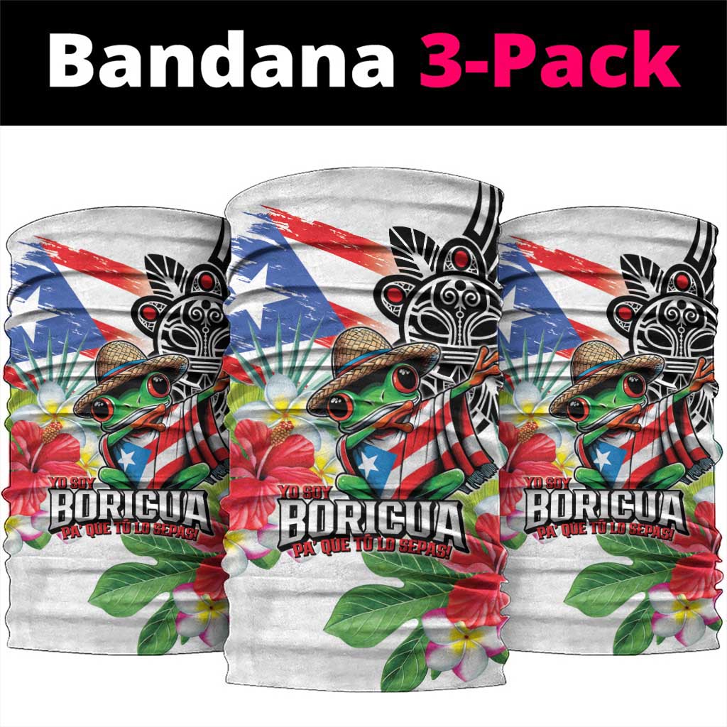 Puerto Rican Yo Soy Boricua Neck Gaiter
