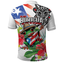 Puerto Rican Yo Soy Boricua Polo Shirt