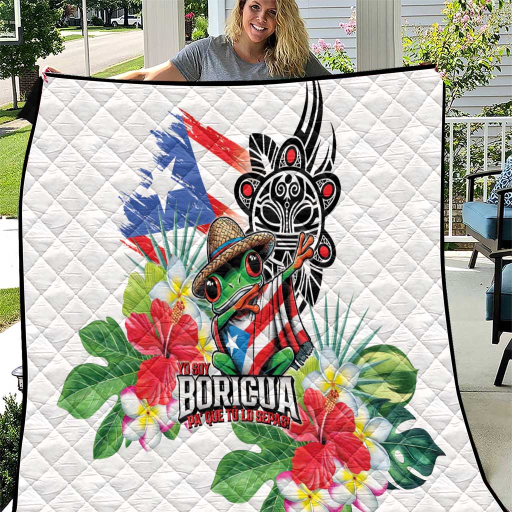 Puerto Rican Yo Soy Boricua Quilt