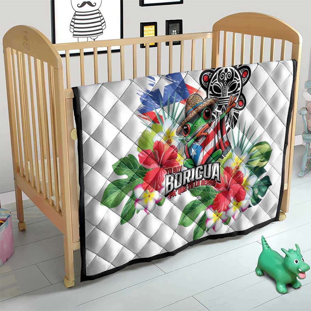 Puerto Rican Yo Soy Boricua Quilt