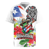 Puerto Rican Yo Soy Boricua Rugby Jersey
