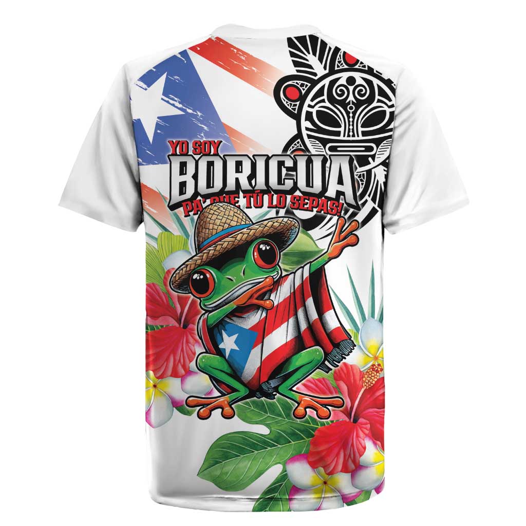 Puerto Rican Yo Soy Boricua Rugby Jersey