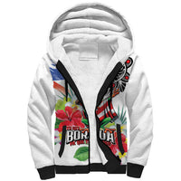 Puerto Rican Yo Soy Boricua Sherpa Hoodie