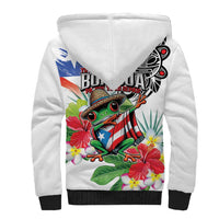Puerto Rican Yo Soy Boricua Sherpa Hoodie