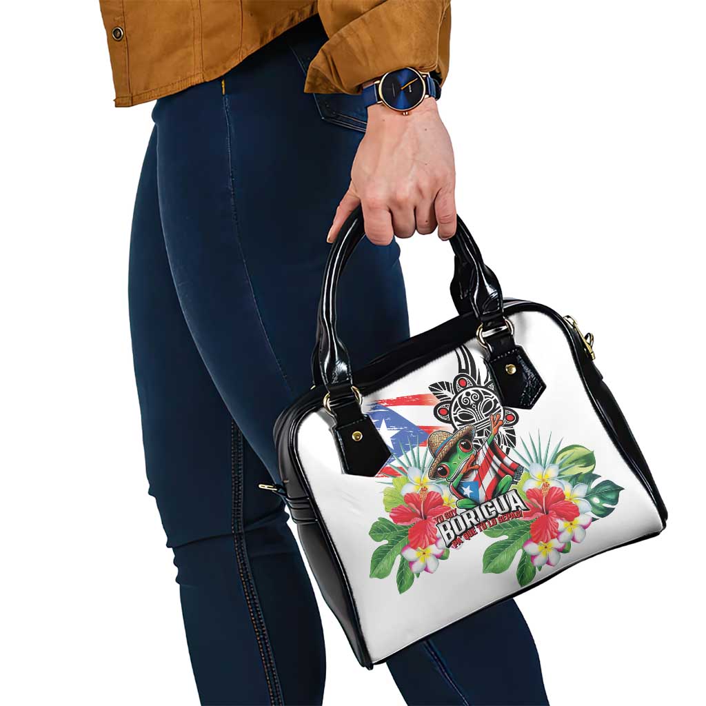Puerto Rican Yo Soy Boricua Shoulder Handbag