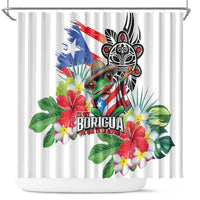 Puerto Rican Yo Soy Boricua Shower Curtain