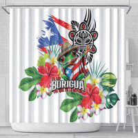 Puerto Rican Yo Soy Boricua Shower Curtain