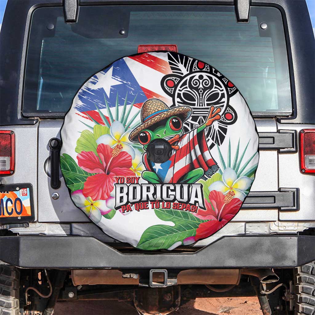 Puerto Rican Yo Soy Boricua Spare Tire Cover