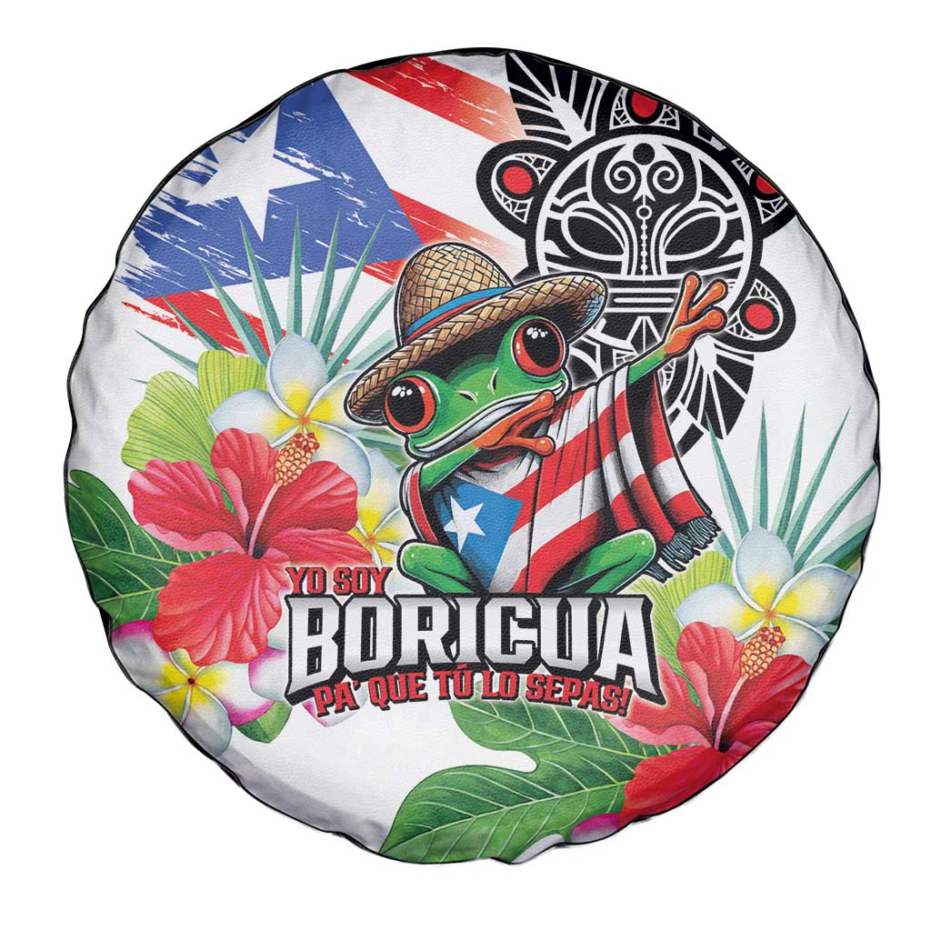 Puerto Rican Yo Soy Boricua Spare Tire Cover