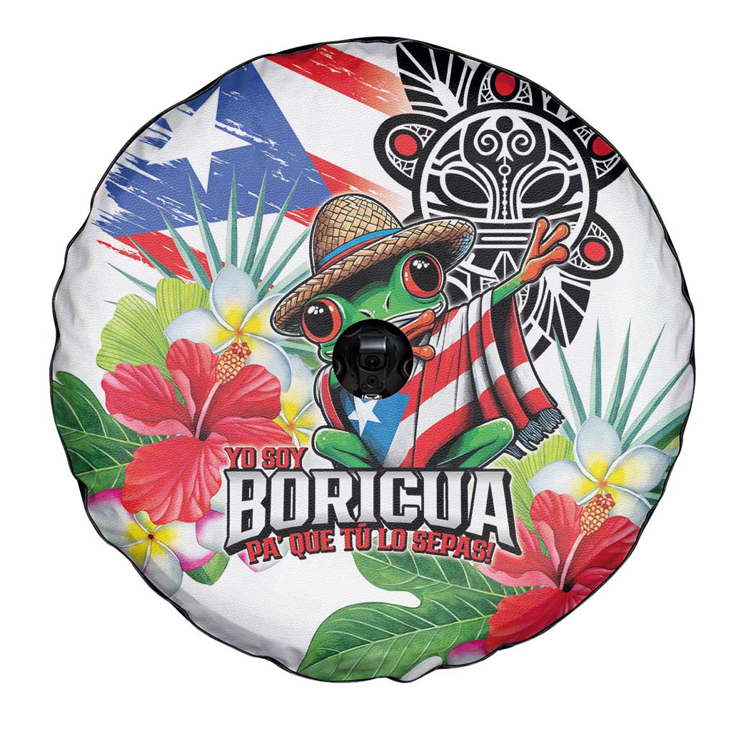 Puerto Rican Yo Soy Boricua Spare Tire Cover