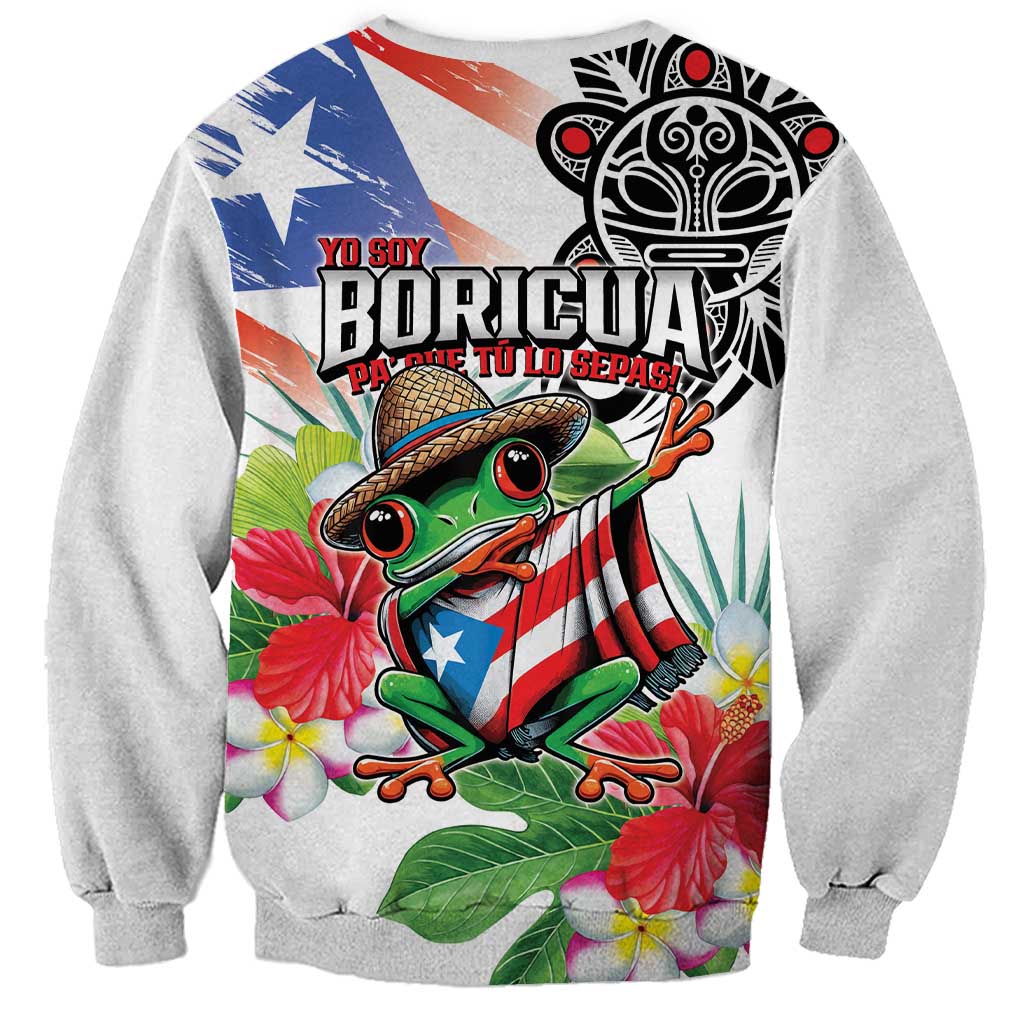 Puerto Rican Yo Soy Boricua Sweatshirt
