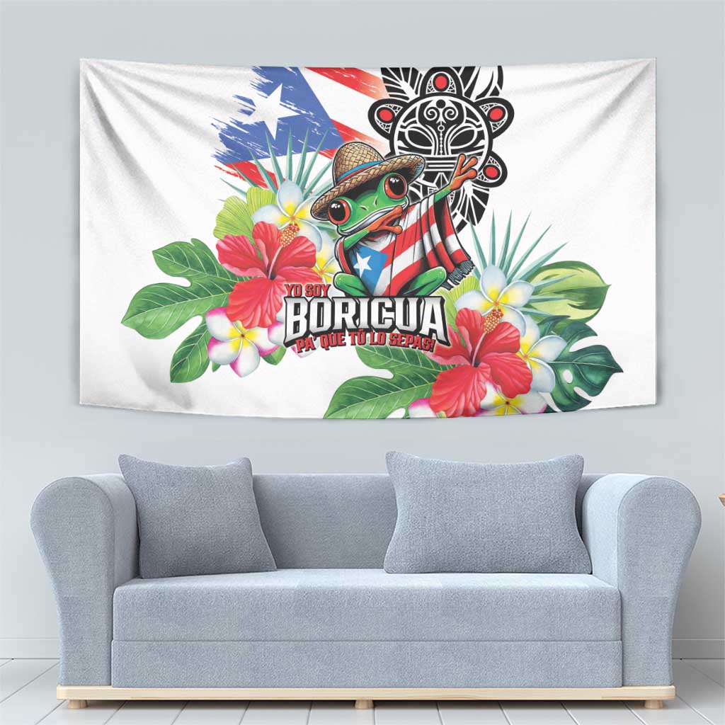 Puerto Rican Yo Soy Boricua Tapestry